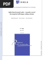 Download 2010 - INRIA - Spike Based Neural Codes - Towards a Novelbio-Inspired Still Image Coding Schema by Franck Dernoncourt SN39020291 doc pdf