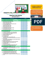 Curriculum Guide Directory