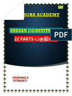 22-PARTS OF INDIAN CONSTITUTION PDF