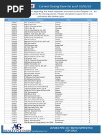 Mattress Firm Store Closings