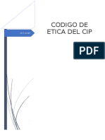 Codigo de Etica Del Cip 23-42