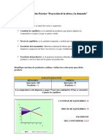 Evidencia 5 Ejercicio Práctico "Proyección de La Oferta y La Demanda"