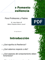 Taller de Fomento de La Resiliencia