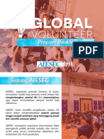 Global Volunteer Programme Booklet