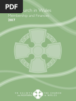 Church in Wales 2017 Memberships and Finances