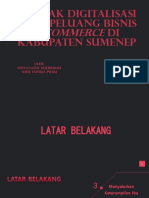 Dampak Digitalisasi Pada Peluang Bisnis E-Commerce Di Kabupaten Sumenep