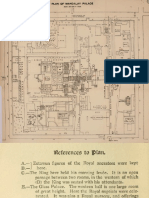 Plan of Mandalay Royal Palace Circa 1917
