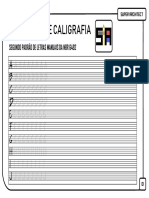 EXERCÍCIO DE CALIGRAFIA