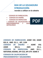 Códigos Importantes en Soldadura