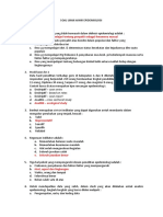 Soal Ujian Akhir Epidemiologi