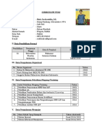 Contoh Daftar Riwayat Hidup