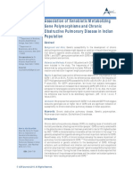 Association of Xenobiotic Metabolizing Gene Polymorphisms and Chronic Obstructive Pulmonary Disease in Indian Population