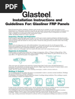 FRP Panels Installation Guide