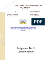 314452: Software Design Laboratory: TEIT (2008 Course) Semester II Teaching Scheme Examination Scheme