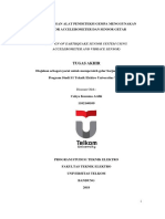 Perancangan Sistem Sensor Gempa Menggunakan Sensor Accelerometer Dan Sensor Getar PDF