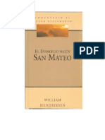 Comentario Al Nuevo Testamento - Mateo - William Hendriksen