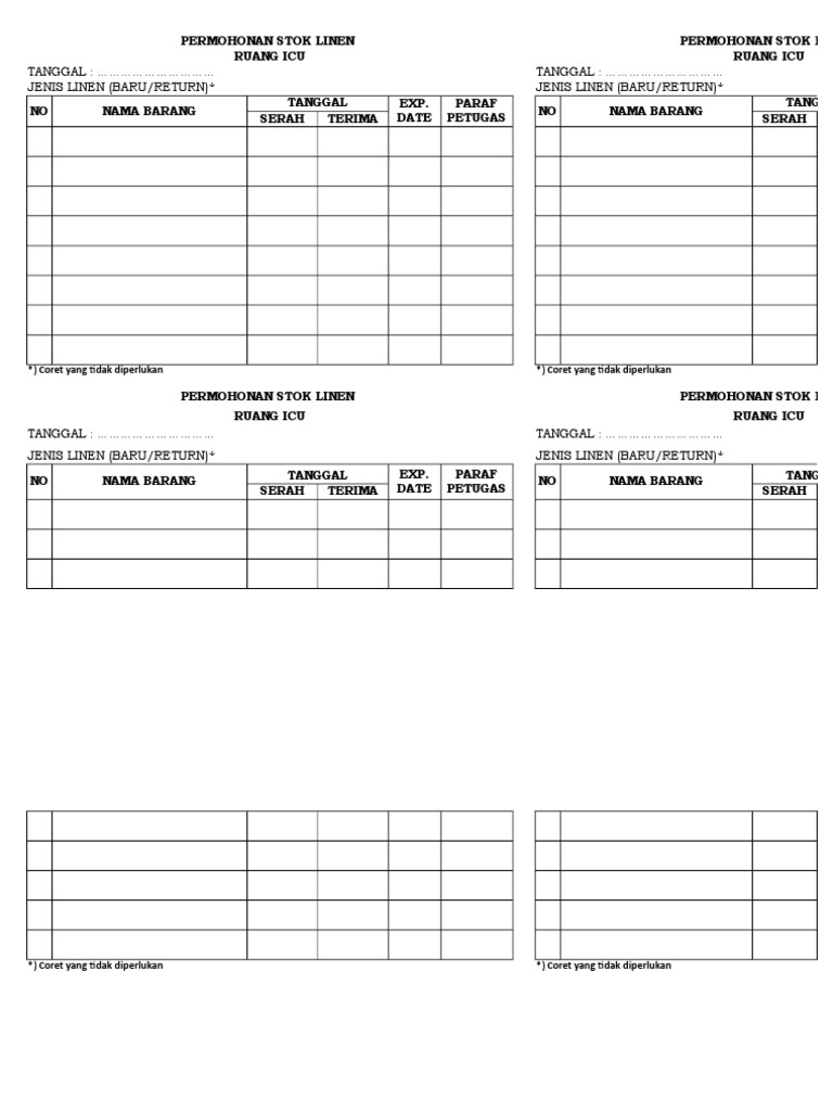 Form Linen | PDF