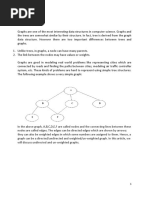 Graphs Notes