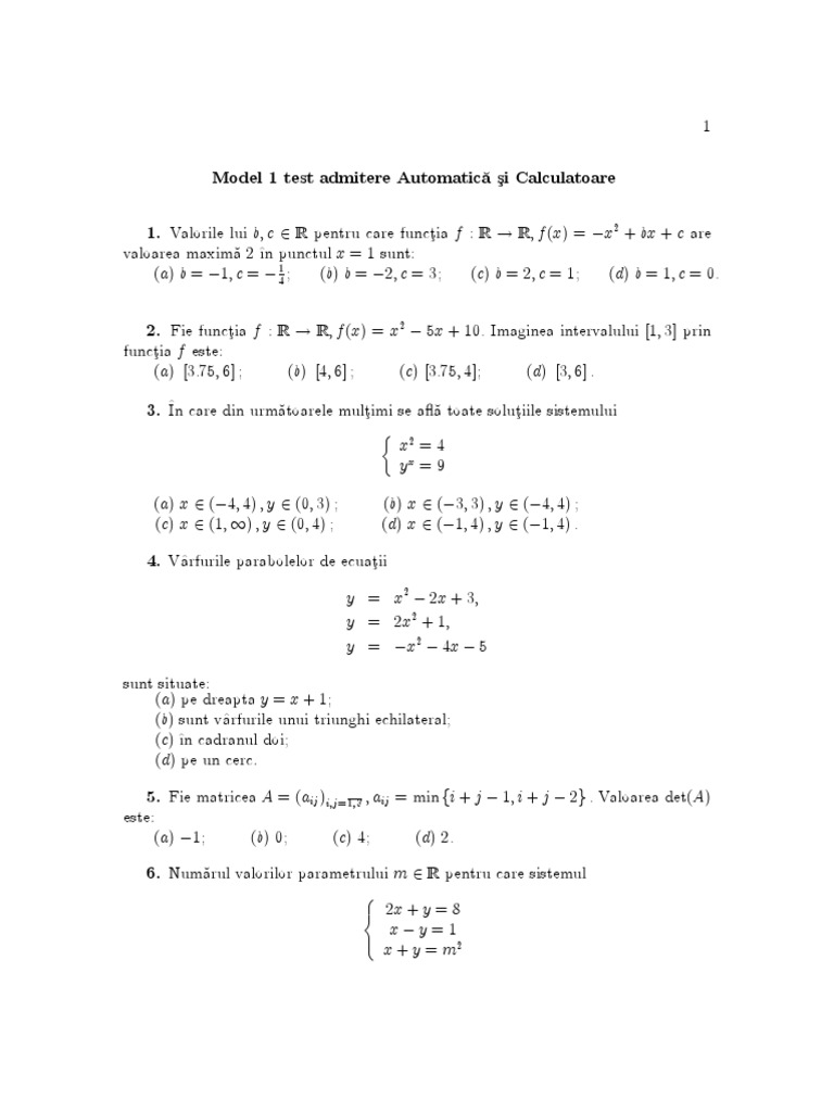 Test 1 PDF | PDF