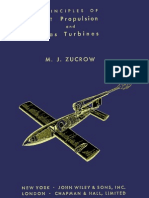 Principles of Jet Propulsion and Gas Turbines by M. J. Zucrow