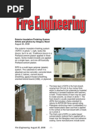 Fire Engineering - EIFS