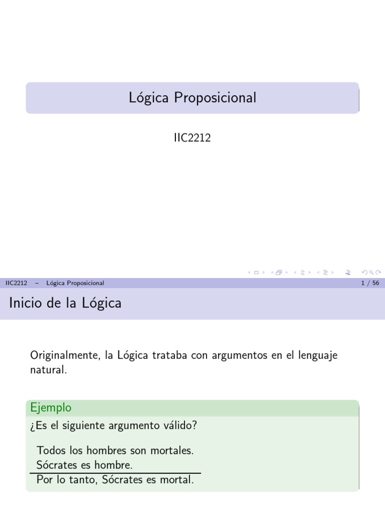 LP B PDF | PDF | Proposición | Algoritmos