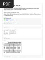 Haberman Data Set Ed A