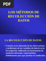 Métodos de Recolección de Datos