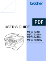 Brother MFC 7840W Hardware Users Guide