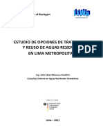 Estudio de Opciones de Tratam. y Reuso de Aguas Resid. en Lima Metropolitana_informe