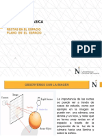 2 - Rectas y Planos en El Espacio