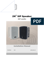 2N SIP Speaker Wall Mounted Manual en 2.8
