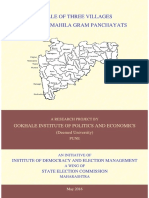 A Tale of Three Villages With All-Mahila Gram Panchayats PDF
