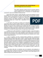 Lectura - Gestión de Recursos Humanos Por Competencias