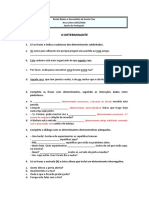 Determinant e