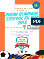 Pekan Olahraga STISIPOL Raja Haji Cup 2018