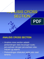 Analisis Cross Section