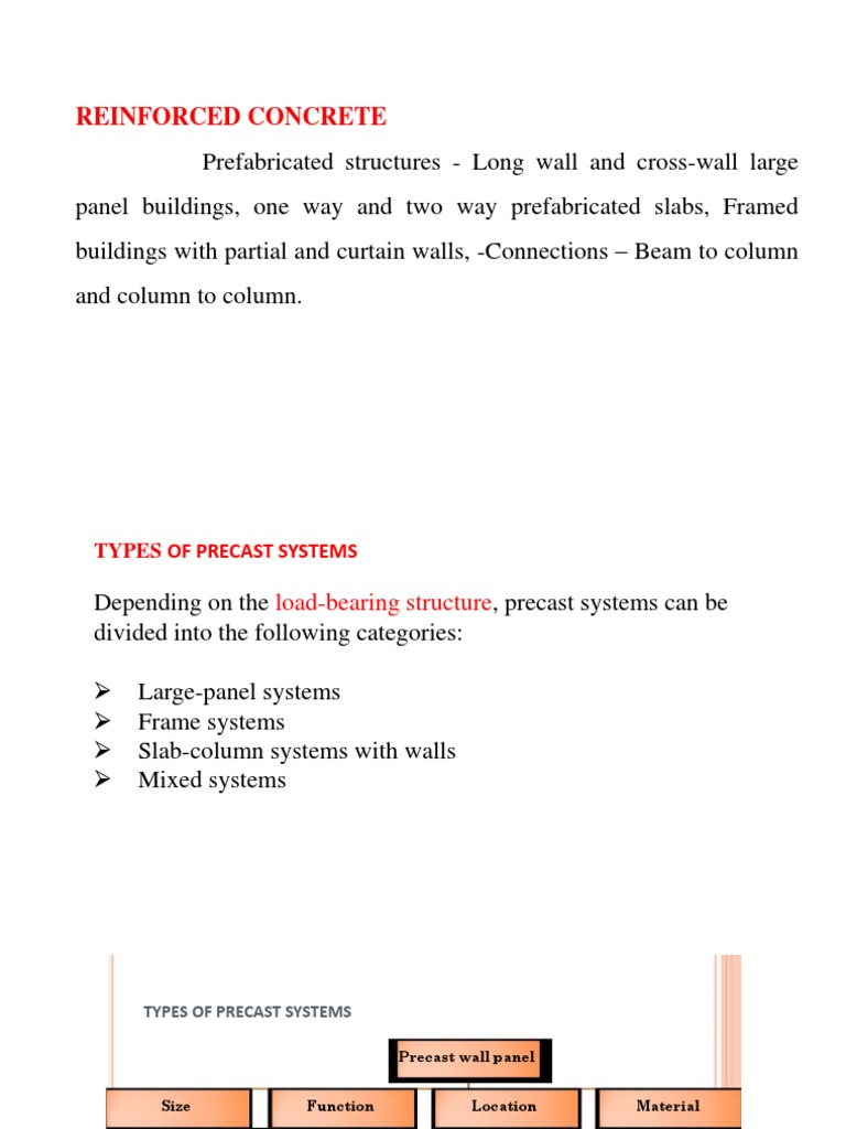 Large Panel Precast Concrete Systems | PDF | Wall | Precast Concrete