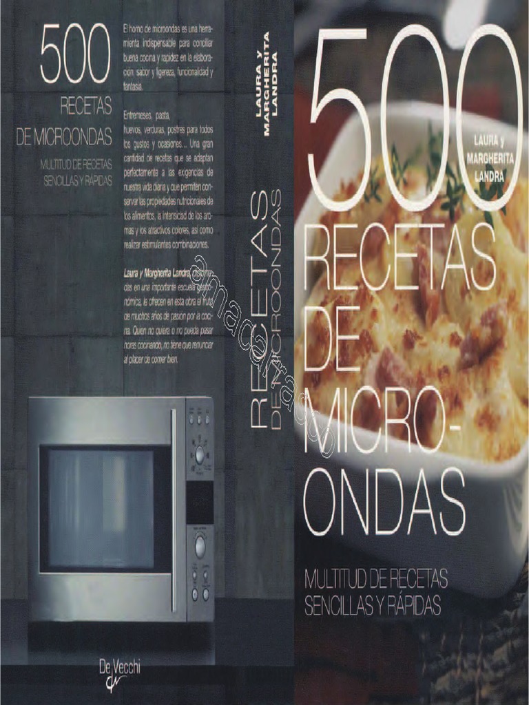 Landra Laura - 500 Recetas de Microondas PDF | PDF