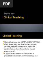 Download Clinical Teaching Ppt by Leigh Dela Guardia SN39027877 doc pdf