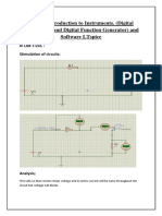 Lab Report Electronics 1