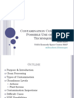 Contamination Control and Use of NDE Techniques