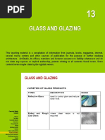 13 Glass and Glazing