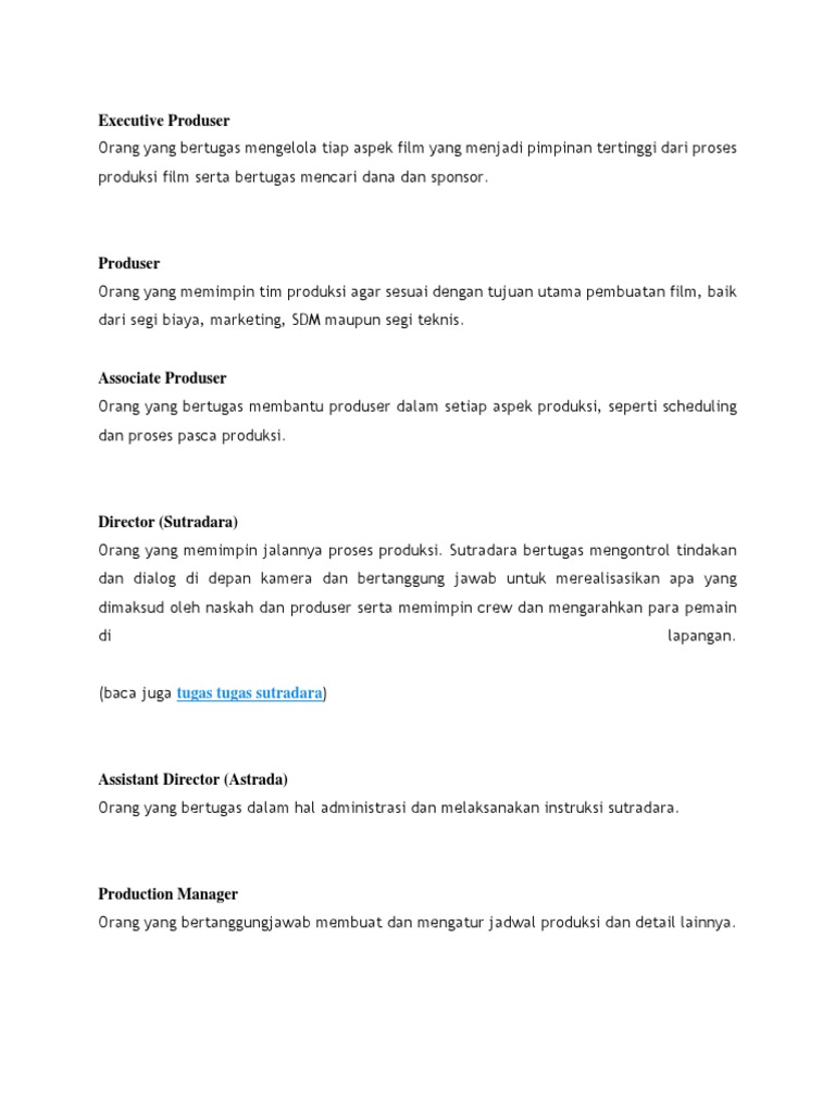 Executive Produser Pdf