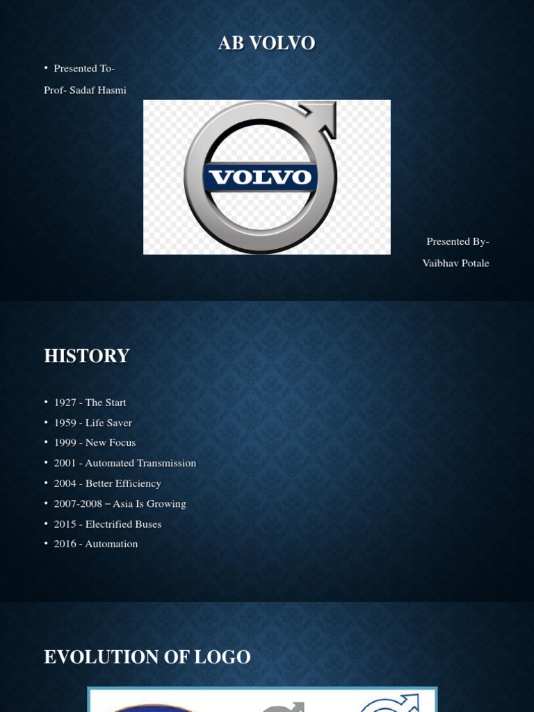 Volvo Group: History and Financials | PDF | Vehicles | Motor Vehicle