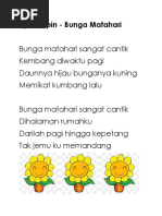 Bunga Matahari