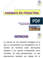 Anemias en Pediatria: Dra. Eliana García Sección Hematología y Oncología Infantil Hospital Nacional Dr. Prof. A. Posadas