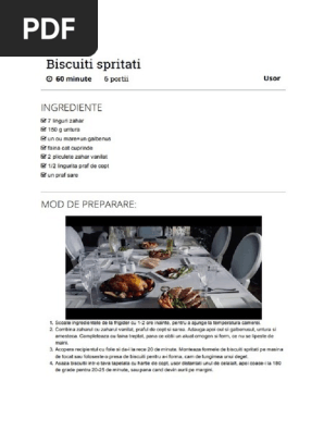 Biscuiti Spritati