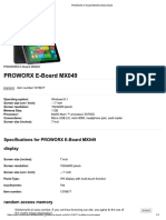 PROWORX E-Board MX049