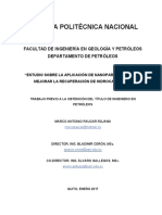 Aplicación de nanopartículas para mejorar la recuperación de hidrocarburos